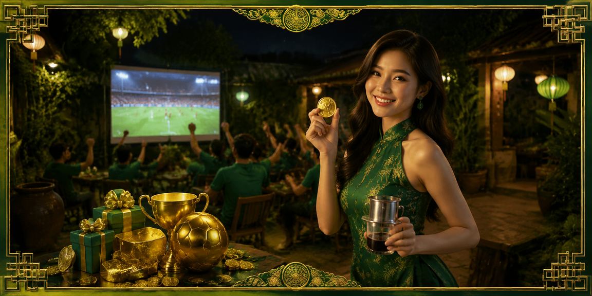 Người dùng tại Ninh Bình theo dõi kết quả cá cược bóng đá trực tuyến bên ly cà phê